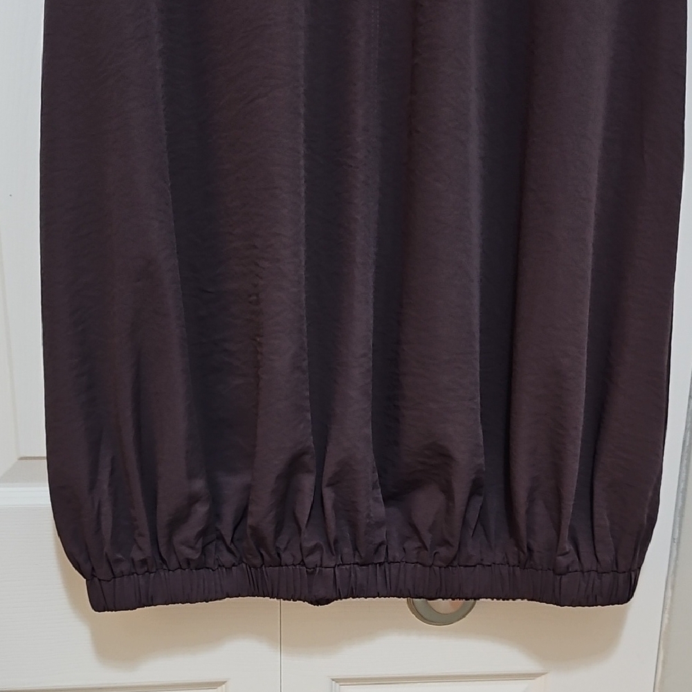 Purple Maxi Skirt with Tie Front - Picture 5 of 5